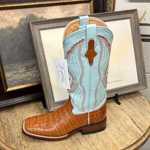 REAL CAIMAN cowboy boots